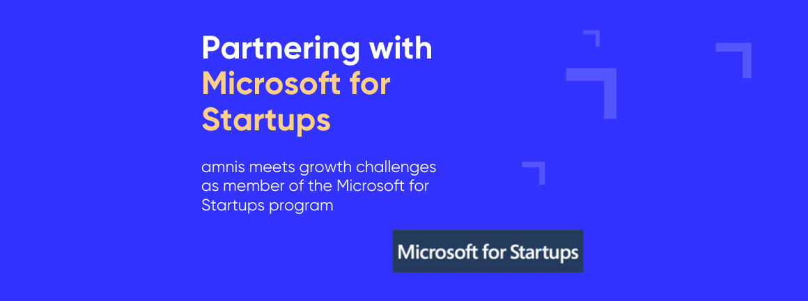 amnis as member of Microsoft for Startups