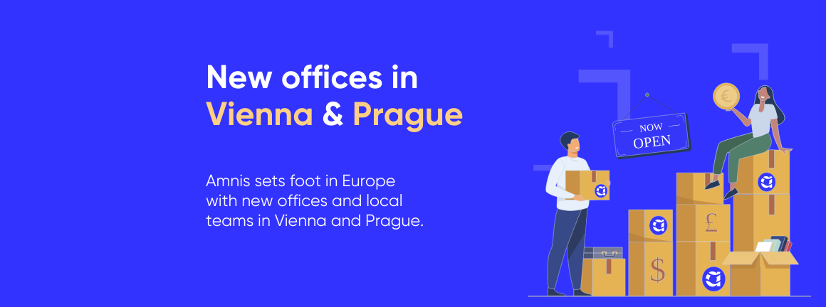 Amnis sets foot in Europe with new offices in Vienna and Prague and new Head Markets Gerhard Scharinger.