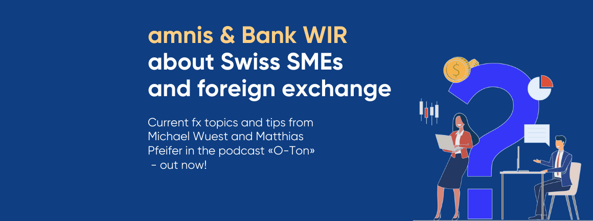 Michael Wuest in the Bank WIR podcast about Swiss SMEs and foreign exchange
