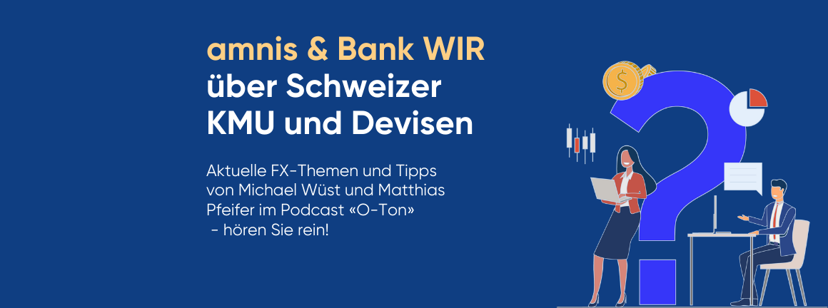 Michael Wüst im Podcast der Bank WIR über Schweizer KMU und Devisen
