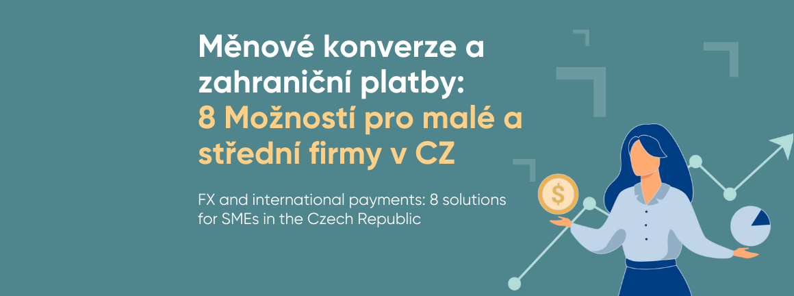 Měnové konverze a zahraniční platby: 8 Možností pro malé a střední firmy v České republice