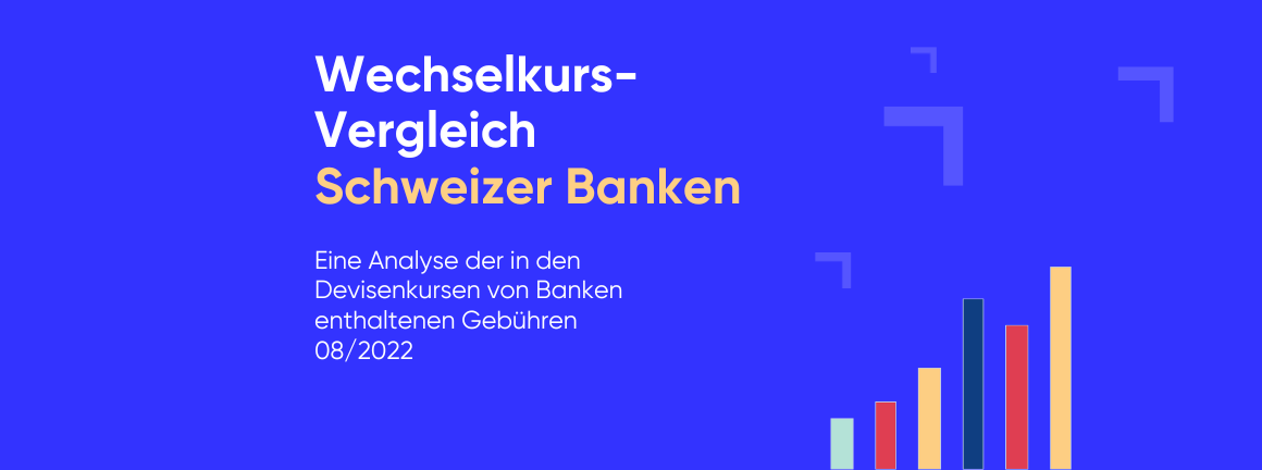 Devisenkurse aktuell: Schweizer Banken im Vergleich (August)