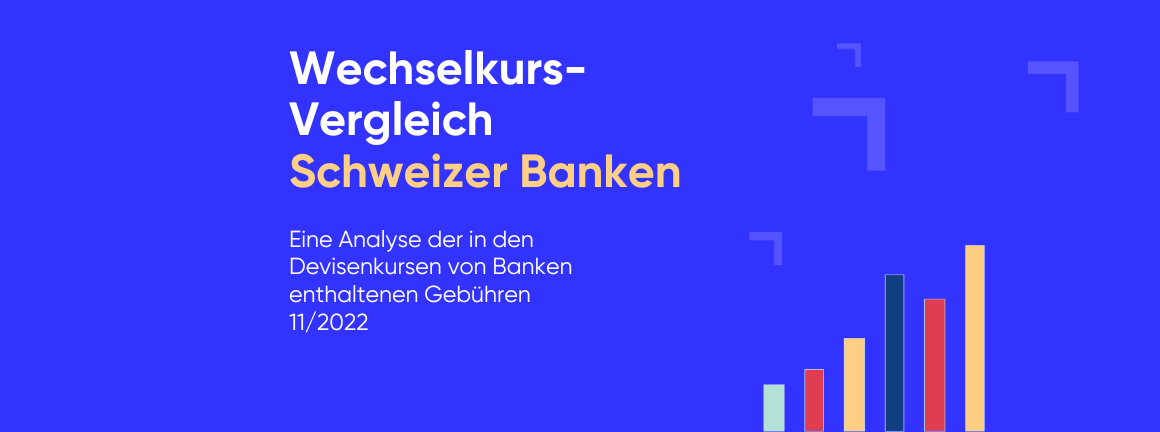 Devisenkurse aktuell: Schweizer Banken im Vergleich (November)