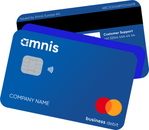 Die Firmen Debitkarte von amnis | amnis