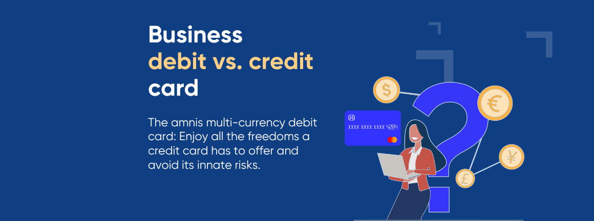 Business debit card vs credit card