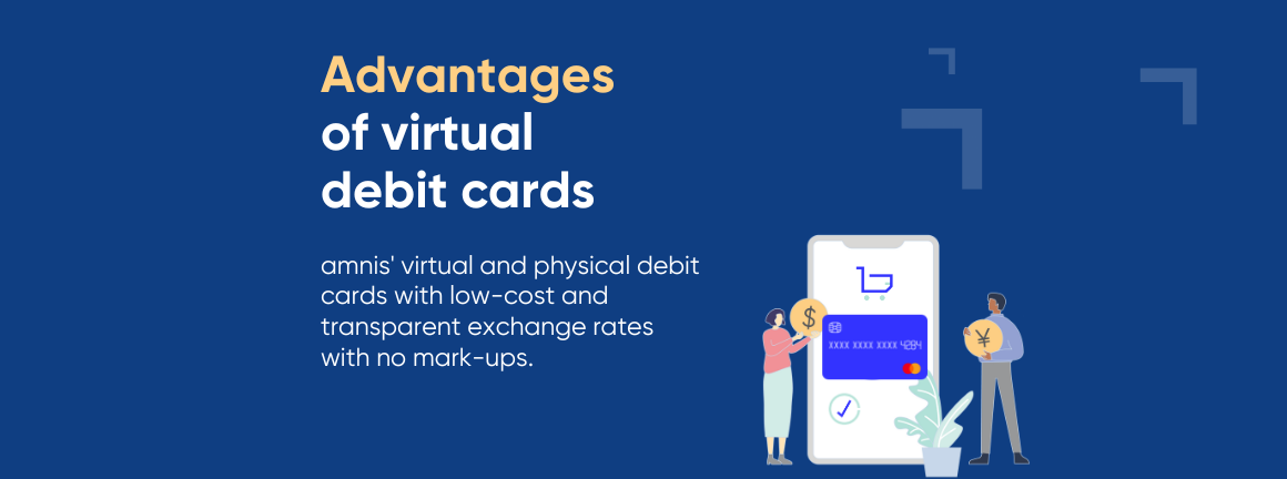 Virtual Mastercards - the benefits of a virtual debit card for companies.