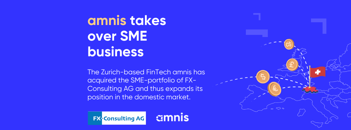 amnis takes over SME business of FX-Consulting AG