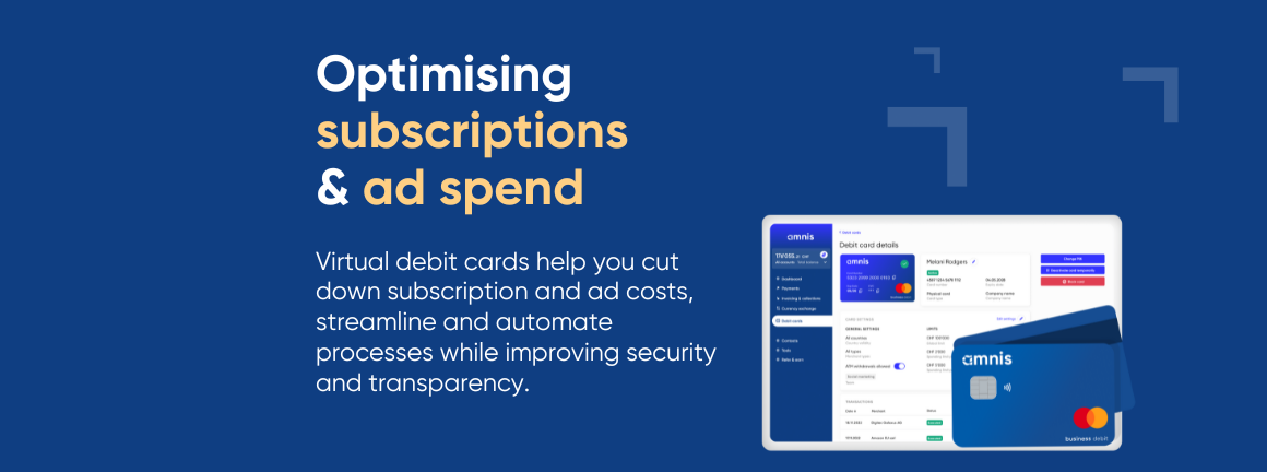 How a virtual card for subscriptions optimises your subscription management strategy and ad spend